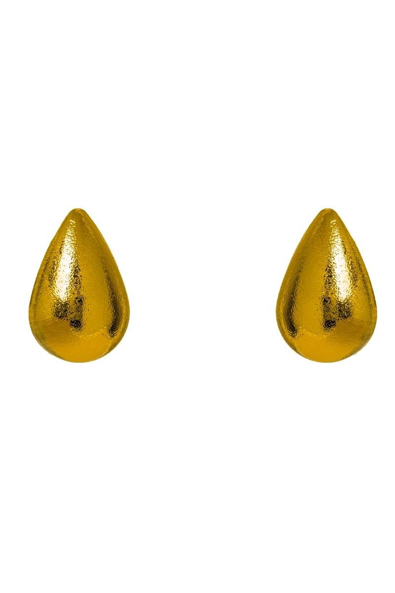 BRINCO GOTA FOSCA 15MM OURO