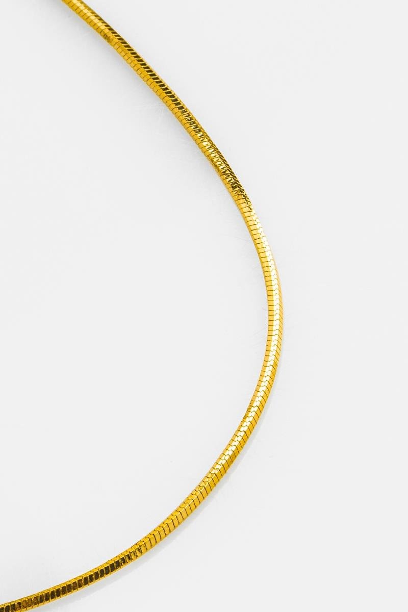 COLAR RABO DE RATO 70CM OURO