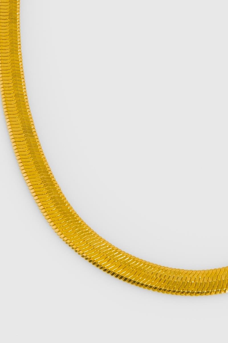 COLAR CHOKER LACRAIA 4MM OURO