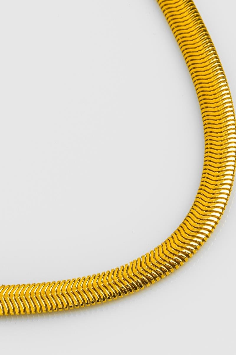 COLAR CHOKER LACRAIA 5MM OURO