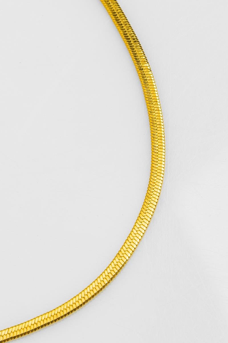 COLAR LACRAIA 2MM 60CM OURO