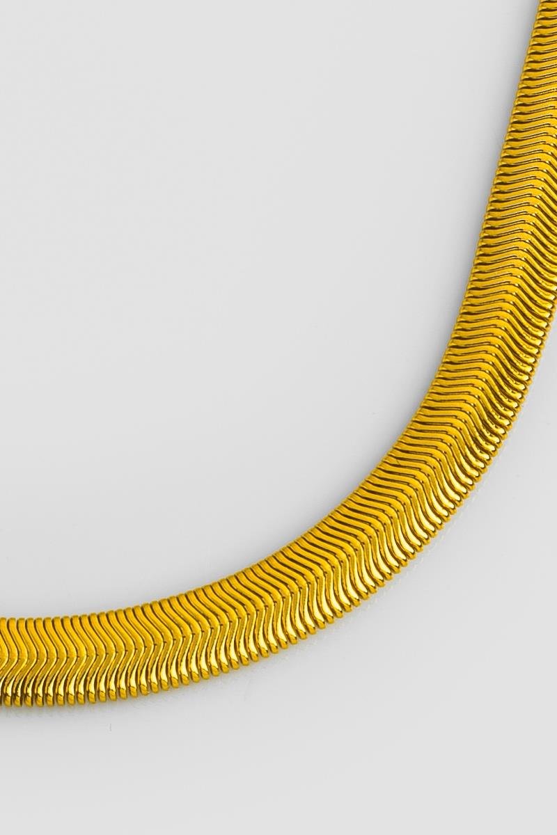 COLAR LACRAIA 6MM 47CM OURO