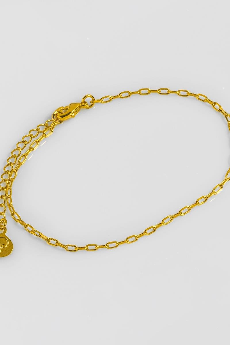 PULSEIRA ELO OVAL LONGO OURO