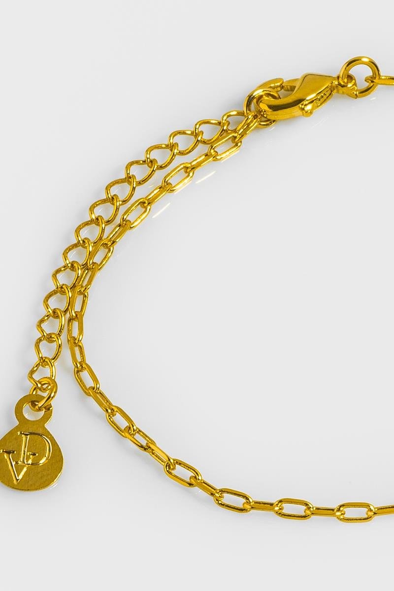 PULSEIRA ELO OVAL LONGO OURO