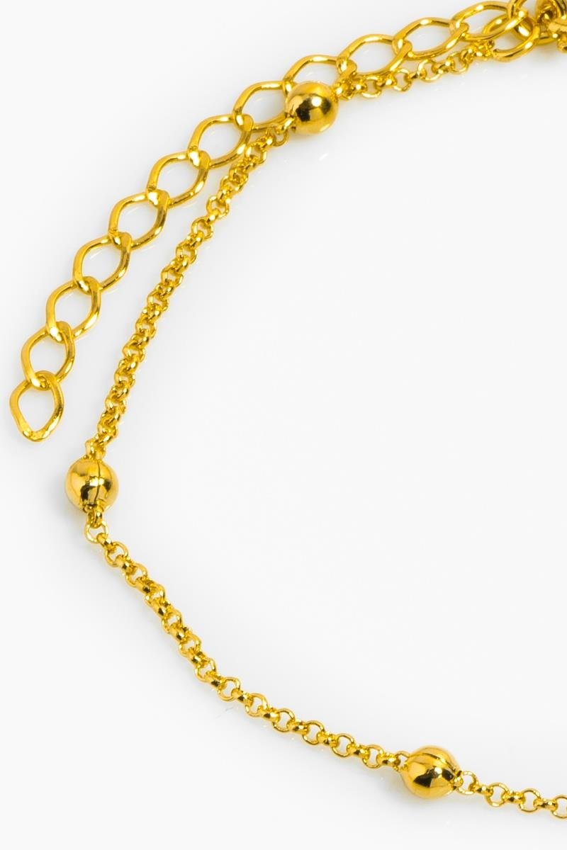 PULSEIRA VENEZIANA BOLINHA 2.5MM OURO