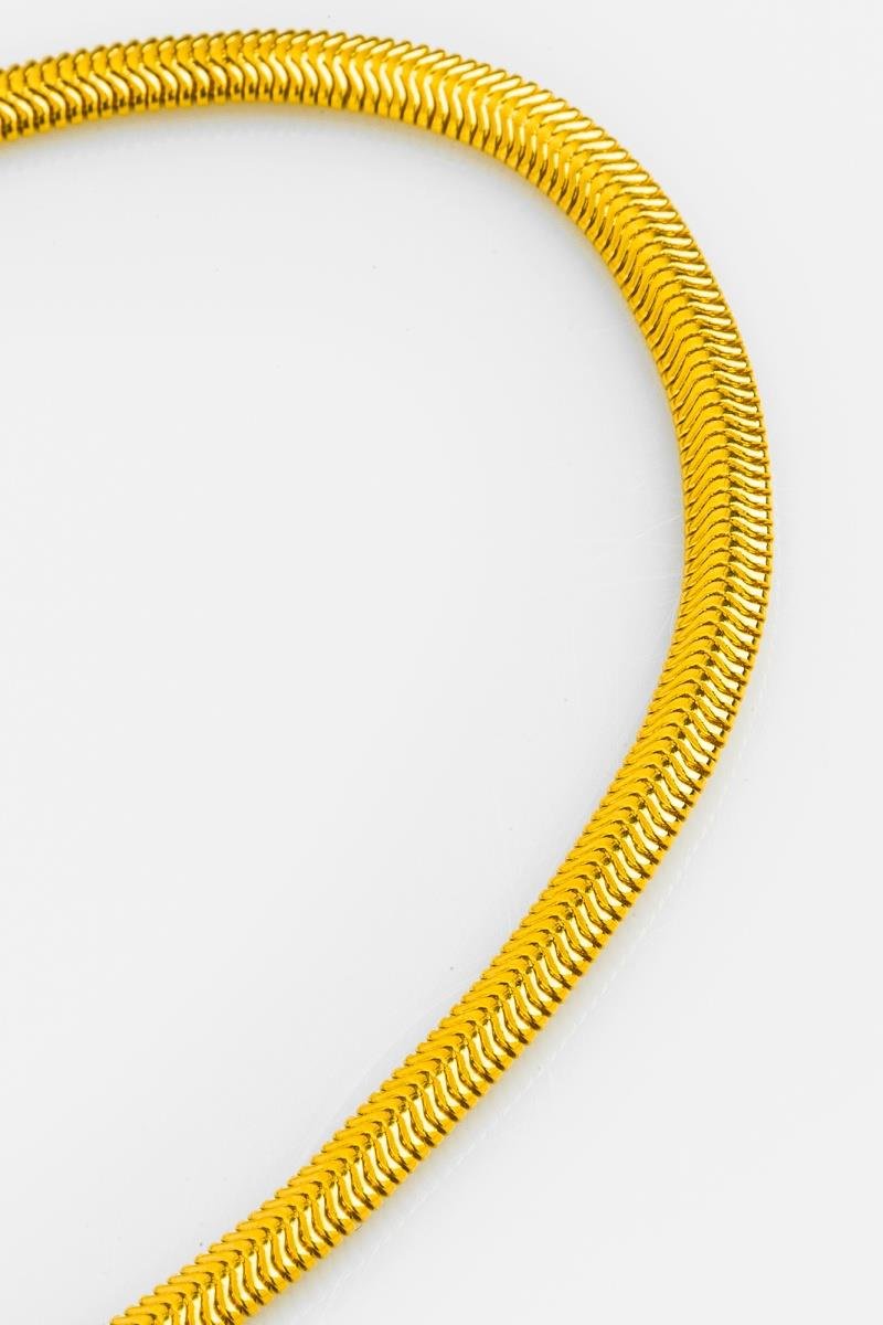 PULSEIRA LACRAIA 3MM DE LARGURA OURO