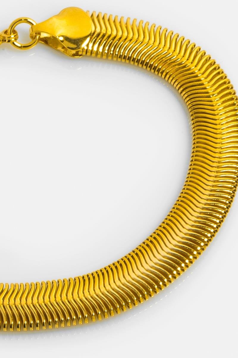 PULSEIRA LACRAIA 8MM DE LARGURA OURO